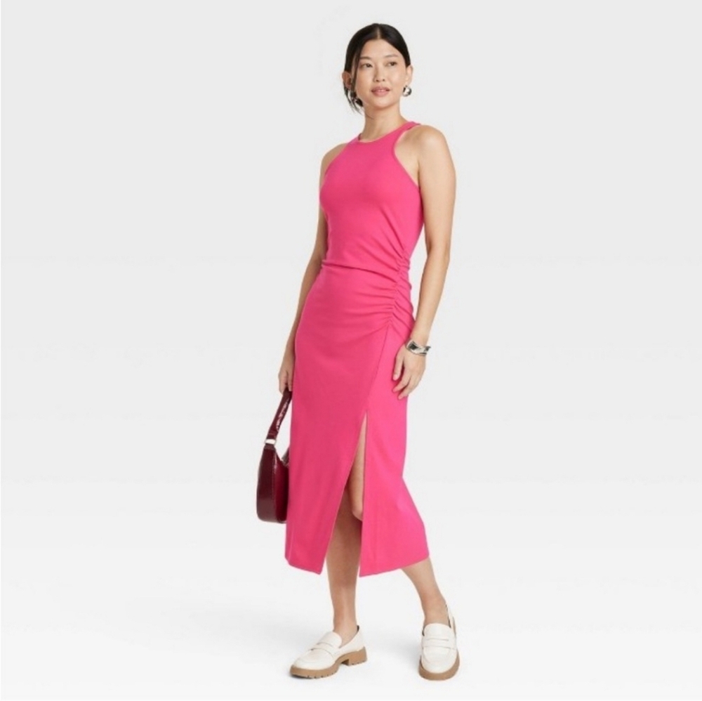 a new day Dress Pink Midi Dress